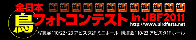 JBF全日本鳥フォトコンテスト2011